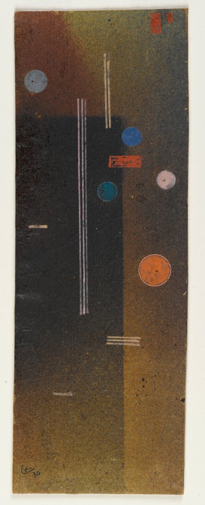 Senza Titolo 1930 da Wassily & Marc Franz (1880 1916) Kandinsky