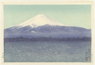 Il lago Kawaguchi da Watanabe Kako