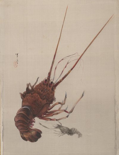Gambero, ca. 1887 da Watanabe Seitei