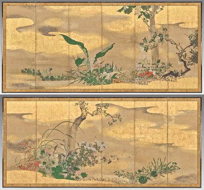 Fiori e Alberi delle Quattro Stagioni da Watanabe Shiko