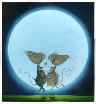 Blue Moon, 2009 (tecnica mista) da Wayne Anderson
