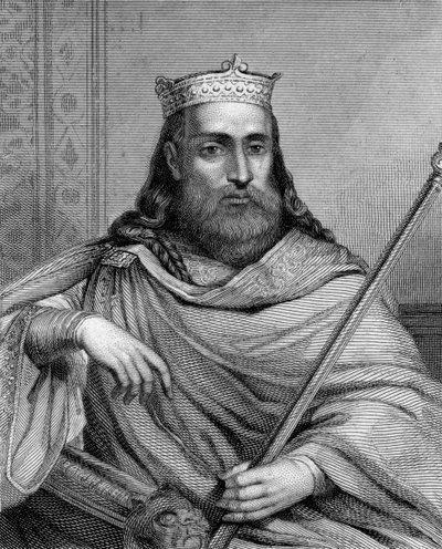 Re Clotario I dei Franchi, XIX secolo da Weber