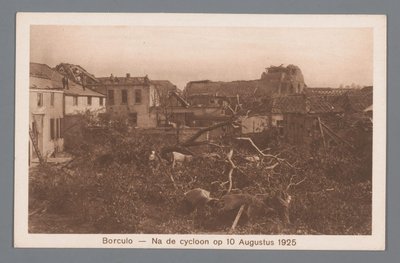 Borculo - Dopo il ciclone del 10 agosto 1925 da Weenenk and Snel