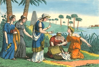 La scoperta di Mosè da Weenix