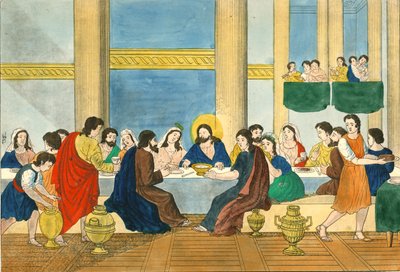 Acqua in vino a Cana, XIX secolo da Weenix