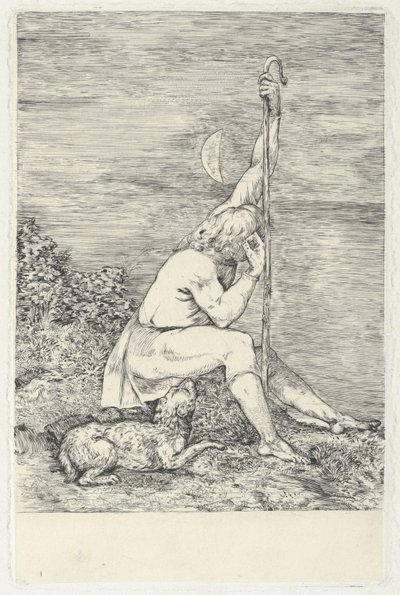 Il pastore, 1828 da Welby Sherman