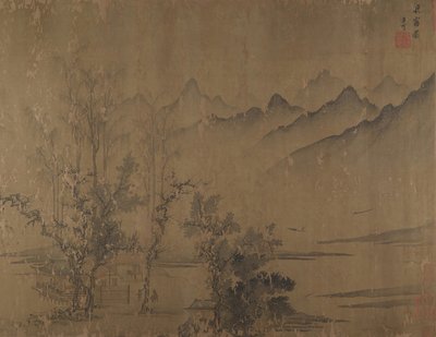 Tramonto rosato, XVI secolo da Wen Tong