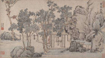 Lo studio del boschetto di Cassia da Wen Zhengming