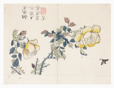 Giardino del seme di senape da Wen shu Chao