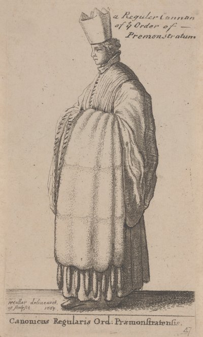 Un canonico regolare dell