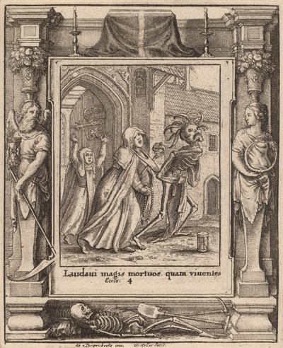 Badessa, 1651 da Wenceslaus Hollar