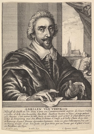 Adriaen van de Venne da Wenceslaus Hollar