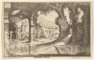 Anfiteatri romani da Wenceslaus Hollar