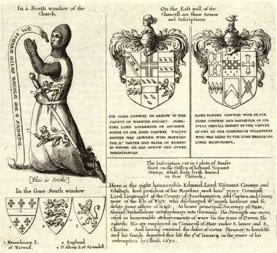 Freccia (vetrata). Stato 2 da Wenceslaus Hollar