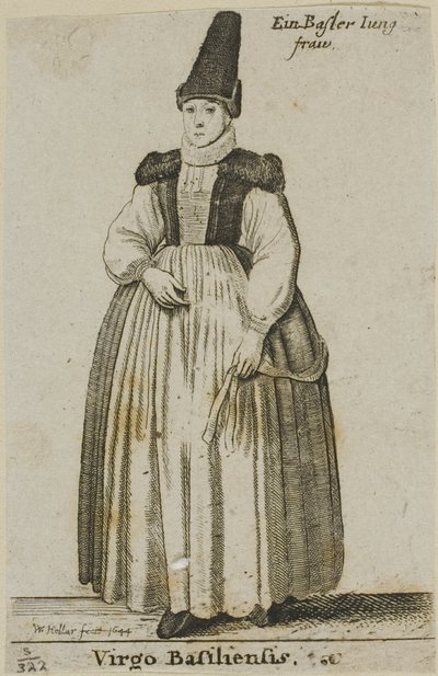 Donna di Basilea da Wenceslaus Hollar
