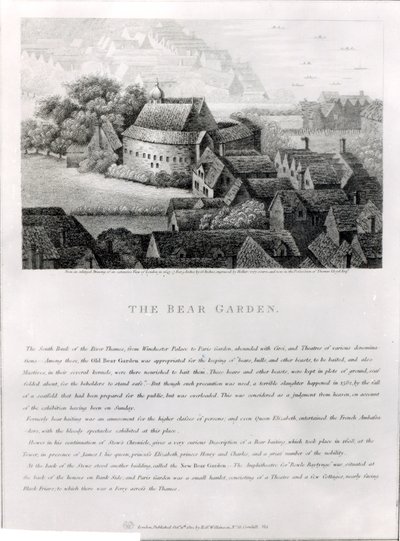 Bear Garden da Wenceslaus Hollar