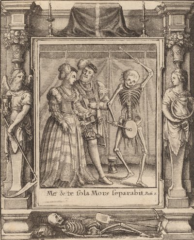 Coppia di sposi, 1651 da Wenceslaus Hollar