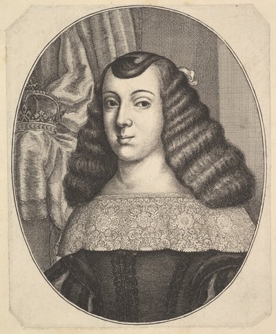 Caterina di Braganza da Wenceslaus Hollar
