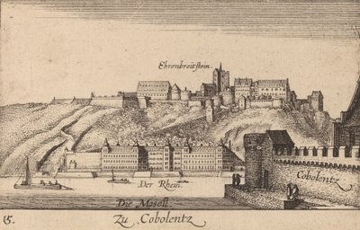 Coblenza, 1635 da Wenceslaus Hollar