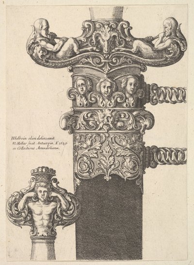 Pugnale e fodero da Wenceslaus Hollar