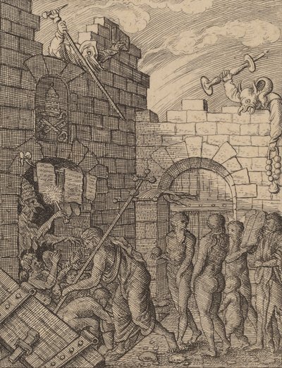 Discesa agli inferi da Wenceslaus Hollar