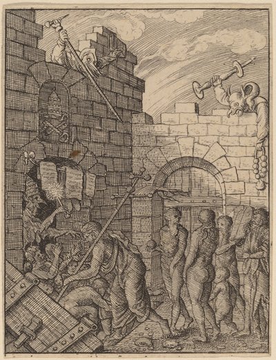 Discesa agli Inferi da Wenceslaus Hollar