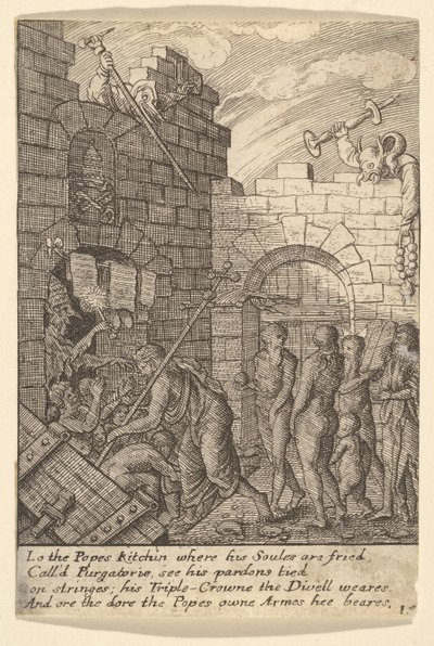 Discesa agli Inferi da Wenceslaus Hollar