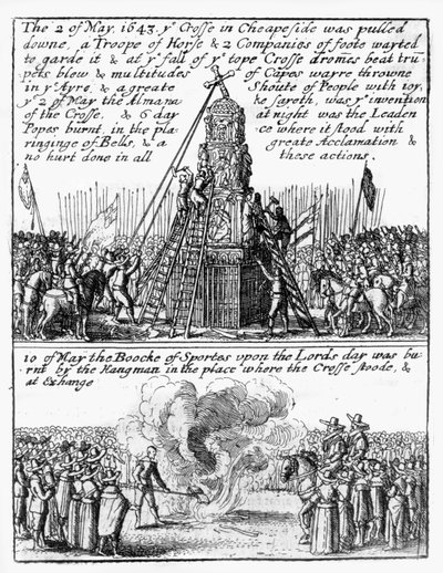 Distruzione della Croce di Cheapside; il 