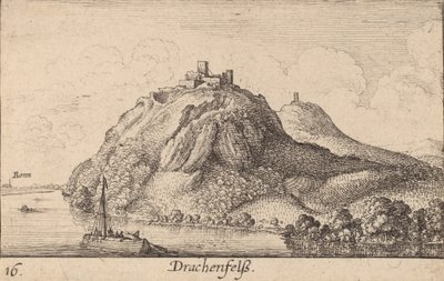 Drachenfels da Wenceslaus Hollar