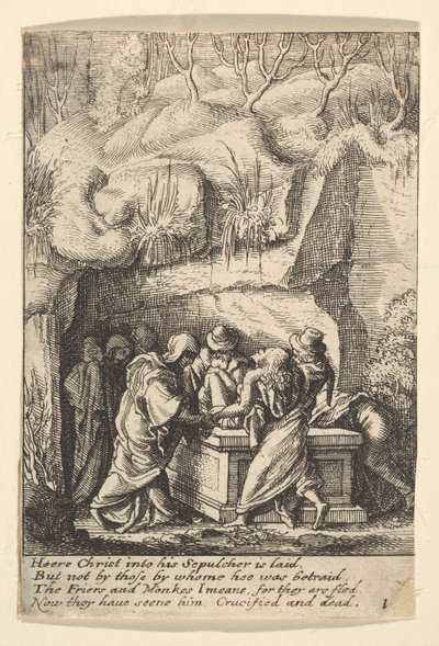 Deposizione da Wenceslaus Hollar