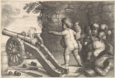 Fuoco I Quattro Elementi, 1647 da Wenceslaus Hollar