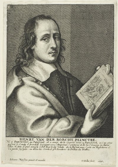 Hendrik van der Borcht il Giovane da Wenceslaus Hollar