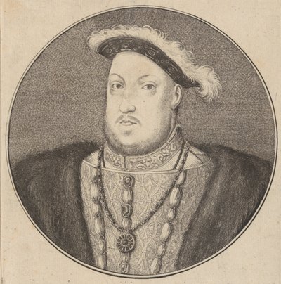 Henricus VIII Angliae Rex etc. da Wenceslaus Hollar