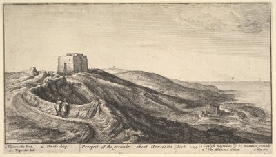 Henrietta Fort, ca. 1670 da Wenceslaus Hollar