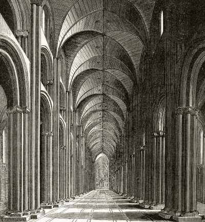 Interno della navata di St. Paul