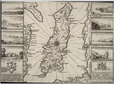 Isola di Man da Wenceslaus Hollar