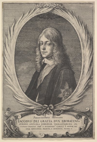 Giacomo, Duca di York da Wenceslaus Hollar