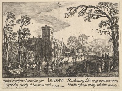 Gennaio da Wenceslaus Hollar