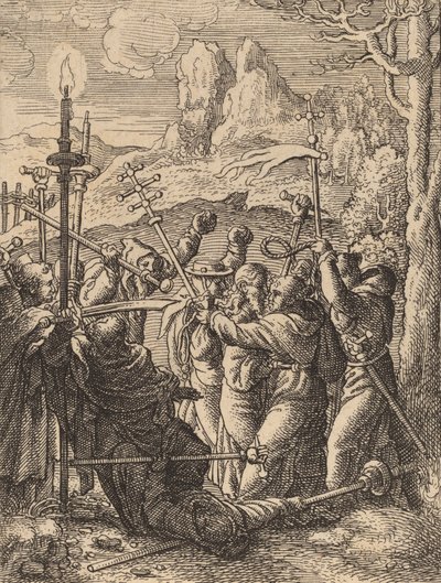 Gesù preso da Wenceslaus Hollar