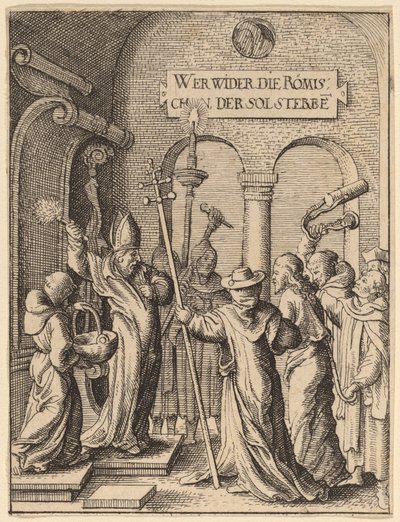 Gesù davanti a Caifa da Wenceslaus Hollar