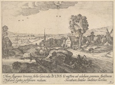 Luglio, 1628-29 da Wenceslaus Hollar