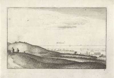 Paesaggio con vista su Shoreham da Wenceslaus Hollar