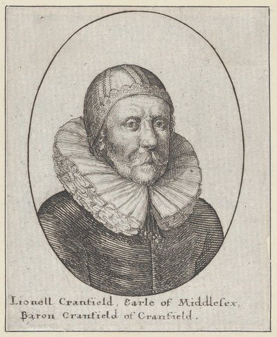 Lionell Cranfield, Conte di Middlesex, Barone Cranfield di Cranfield da Wenceslaus Hollar