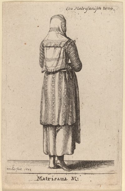 Matrisana M. da Wenceslaus Hollar