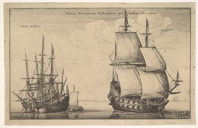 Naues Mercatorie Hollandice per Indias Occidentales da Wenceslaus Hollar