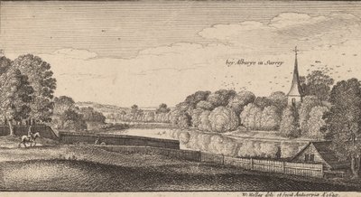 Vicino ad Albury, 1645 da Wenceslaus Hollar