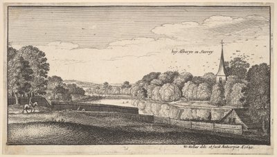 Vicino ad Albury, 1645 da Wenceslaus Hollar