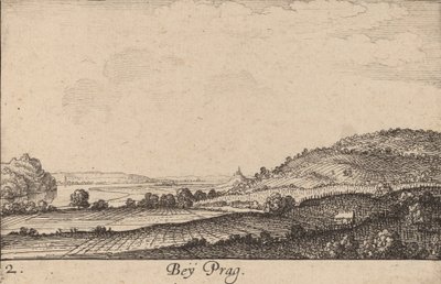 Vicino a Praga, 1635 da Wenceslaus Hollar