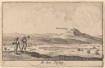 Sul Neckar da Wenceslaus Hollar