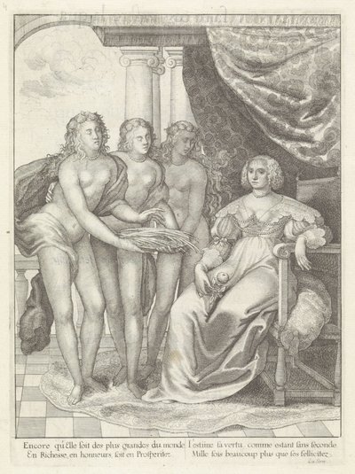 Ritratto di Amalia van Solms da Wenceslaus Hollar